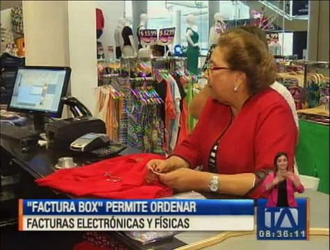 Factura Box permite ordenar gratuitamente las facturas electrónicas y físicas
