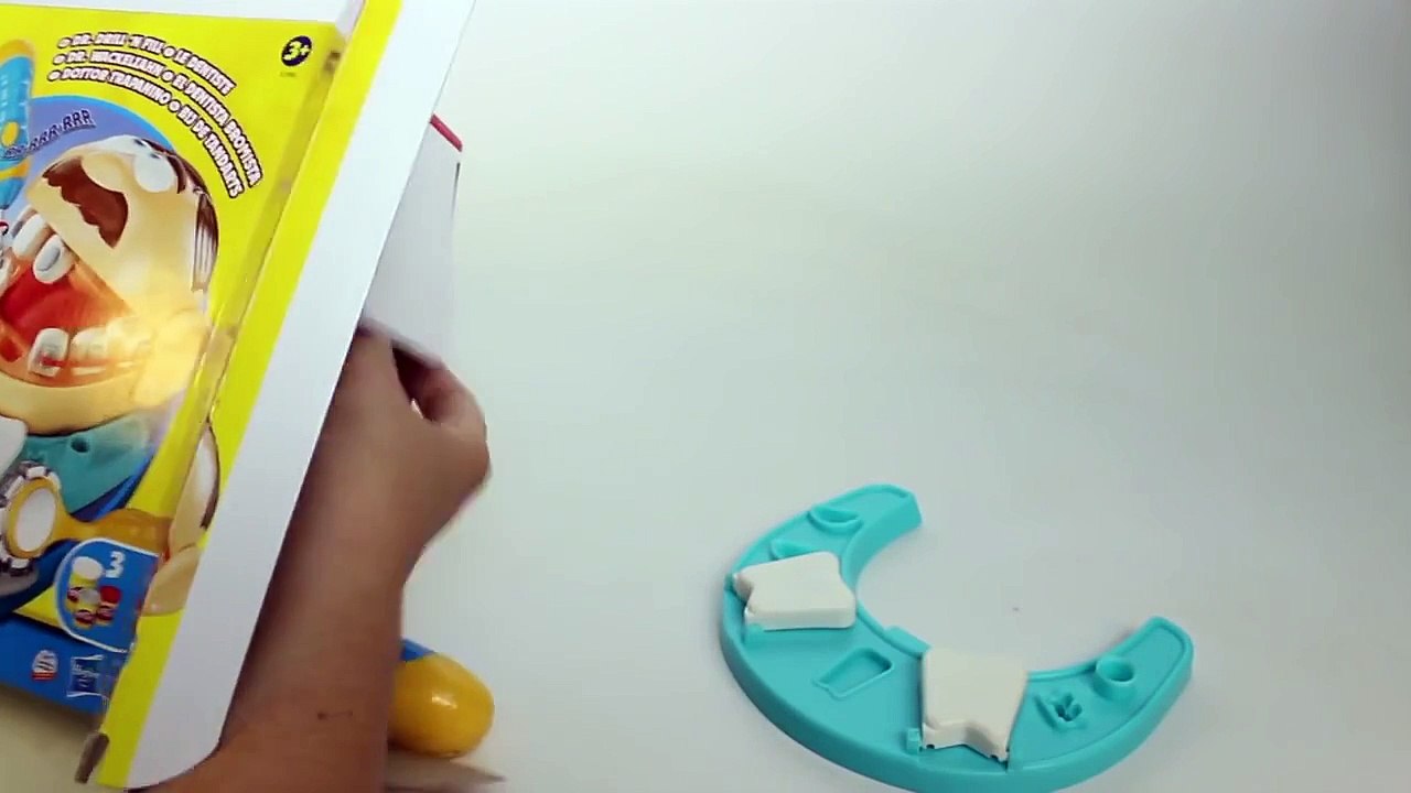 Play Doh Doctor Drill N Fill Playset Dentist Hasbro Toys Playset Juego de Dentista by Kidstvsongs
