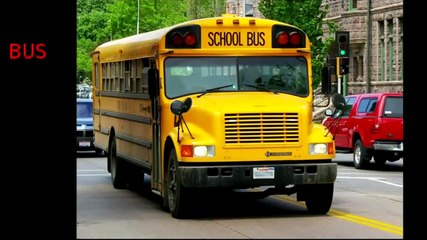 Мультик про машинки для детей ПРЕЗЕНТАЦИЯ всех видов ТРАНСПОРТА