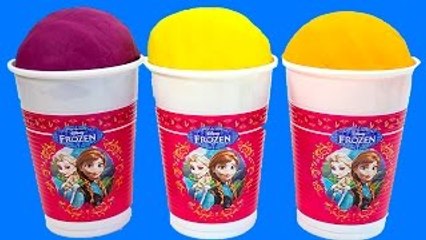 Play-Doh Ice Cream Frozen Disney Cups & Surprise Eggs