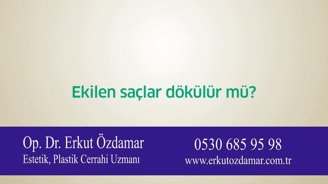 Ekilen saçlar tekrar dökülür mü?