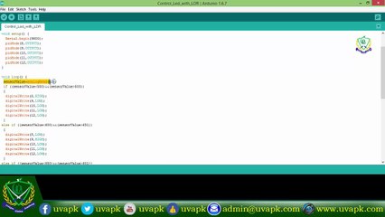 Lecture 3 Arduino Programming Led's Control With LDR in urdu hindi