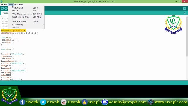 Lecture 7 Arduino Programming Interfacing LCD With Arduino in urdu hindi