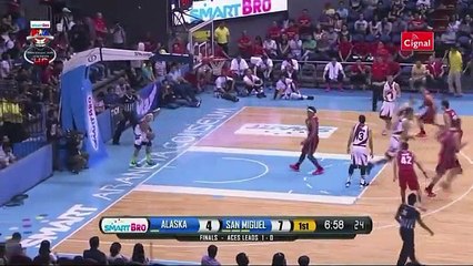 Alaska vs San Miguel - Q1 - Finals Game 2 - Philippine Cup 2015-2016