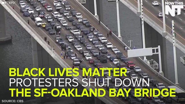 Black Lives Matter Protestors Shut Down the SF Bay Bridge