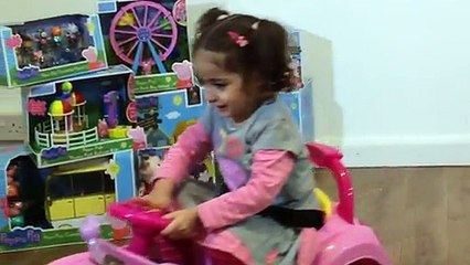 Peppa Pig Giant Eggs Surprise – New Peppa Pig Episodes In English Toys Unboxing + Kinder S