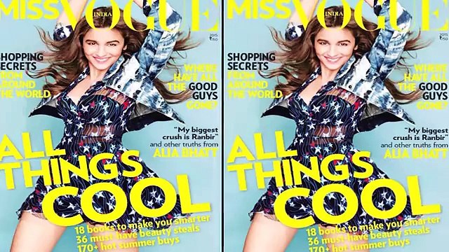 Alia Bhatt Flaunts Her Assets At Vogue Magazine Launch