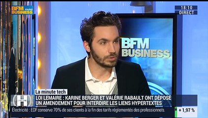 La Minute Tech: Deux députées PS veulent interdire les liens hypertextes - 19/01