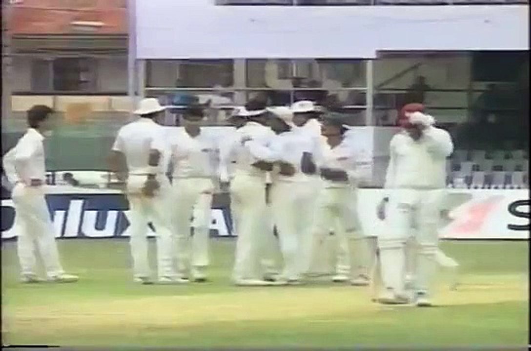 Waqar Younis and Wasim Akram vs West Indies 1st test (1993)