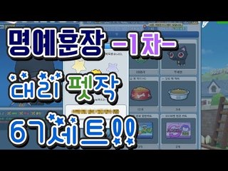 [명예훈장] 대리펫작 67세트 폭방어 저격[23만원어치!!]