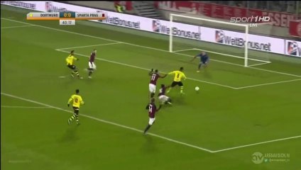 1-0 Aubameyang Goal HD - Borussia Dortmund v. Sparta Praha Friendly 19.01.2016 HD
