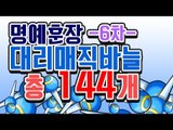 [명예훈장] 버블파이터 대리매직바늘 총 144개!