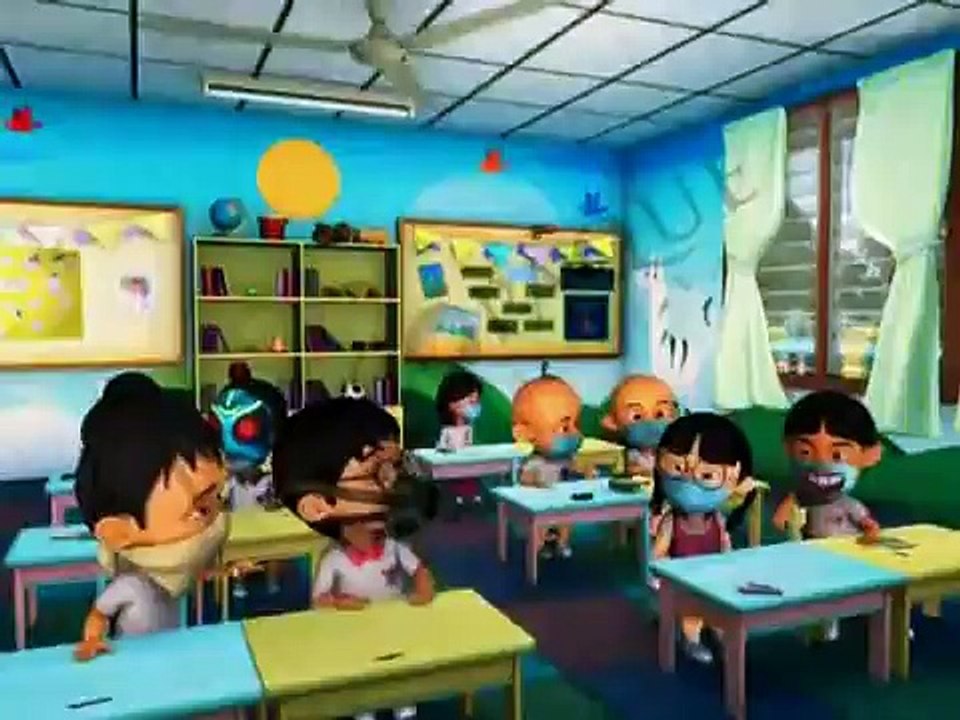 Upin & Ipin - Diri Bersih Badan Sihat (Bahagian 2)  By Cartoon Network