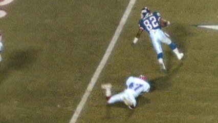 Super Bowl XXV: Jeff Hostetler pass complete to Mark Ingram for 14 yards