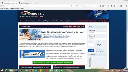 S inscrire sur trafficmonsoon pour gagner de l'argent - YouTube