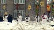Russian Orthodox believers take icy plunge to mark Epiphany