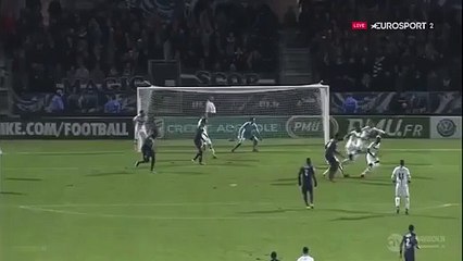 Jussie Goal SCO Angers 0-1 Girondins Bordeaux 19.01.2016 HD