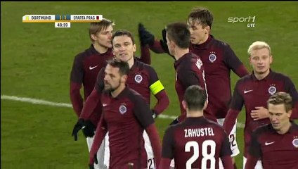 David Lafata Goal HD - Borussia Dortmund 1-1 Sparta Prague - 19-01-2016 Friendly Match