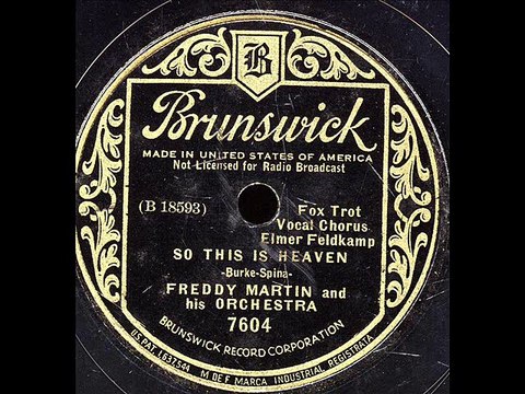 So This Is Heaven-Freddy Martin Orchestra