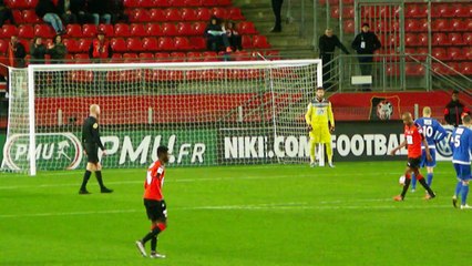 19/01/16 : SRFC-FBBP : penalty stoppé par Costil (75')