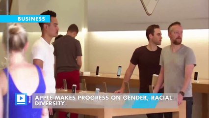 Apple Makes Progress on Gender, Racial Diversity