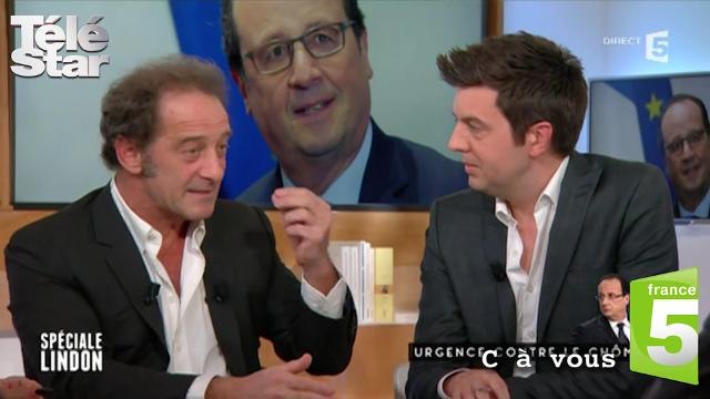 C à vous - Le coup de gueule de Vincent Lindon après la chronique de Maxime Switek - Lundi 18 janvier 2016