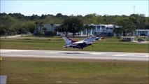 F-16 Pilot Leaves Smoke On During Landing (USAF Thunderbirds)