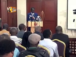 Raila makes good his threat to make public names of individuals he claims were involved in Euro Bon