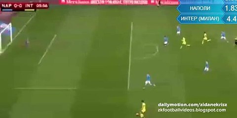 Pepe Reina Great Save - Napoli v. Inter - Coppa Italia 19.01.2016 HD