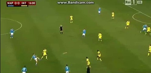 Samir Handanovic Fantastic SAVE (0:0) Napoli vs Inter 19_01_2016
