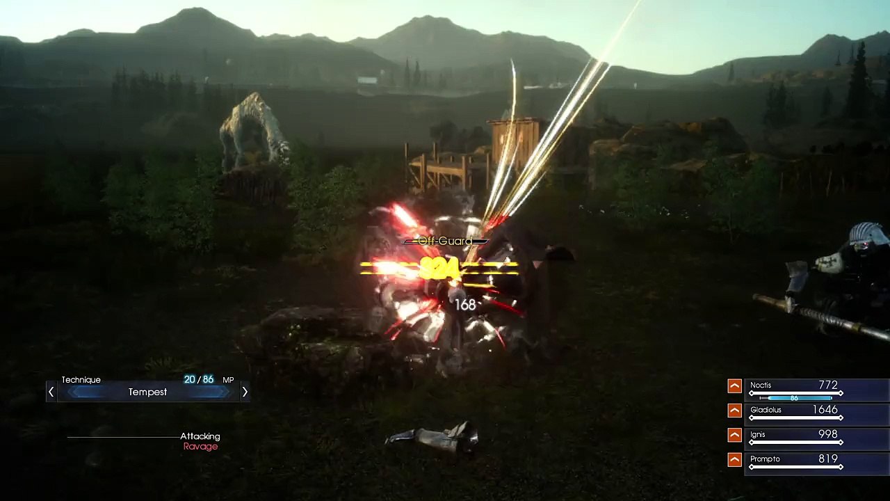 OnDavidsBrain Lets Play Final Fantasy XV Episode Duscae Part 2: Biker Men from Lucis