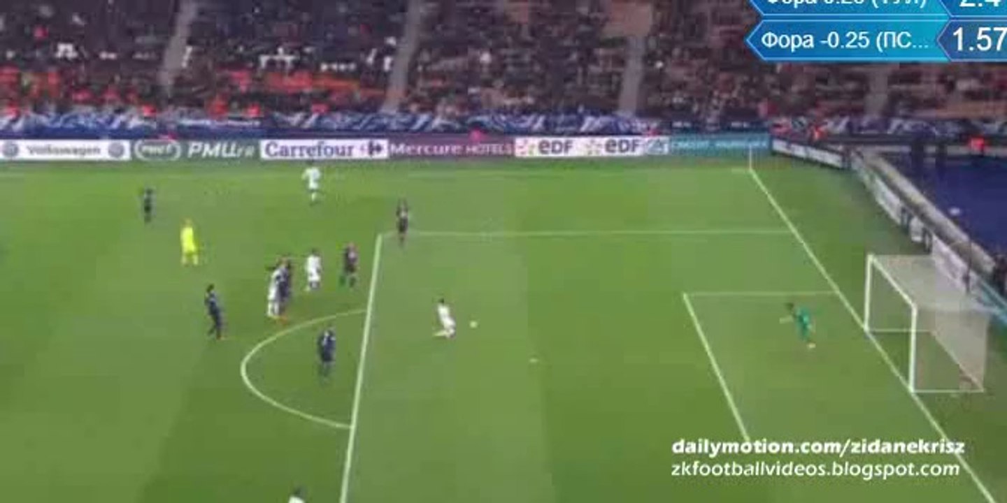 0-1 Jacques Francois Moubandje - Paris Saint Germain v. Toulouse 19.01.2016 HD