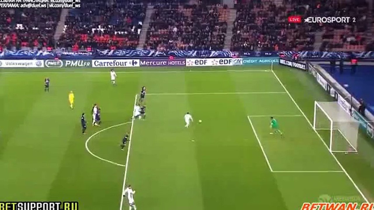 Jacques Francois Moubandje Goal - Paris SG 0 - 1 Toulouse - 19-01-2016