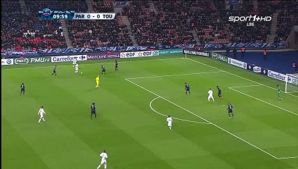 François Moubandje Goal HD - PSG 0-1 Toulouse - 19-01-2016