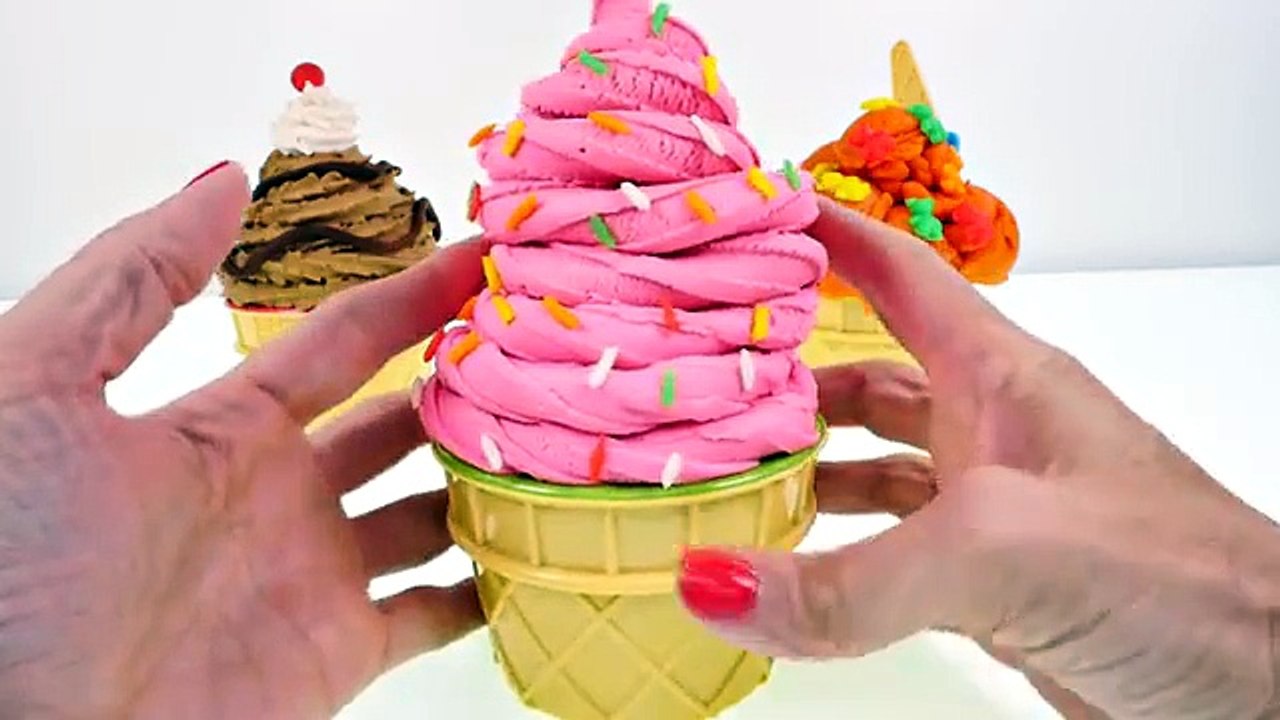 Play Doh Giant Surprise Egg Videos BFFS Kidrobot Blind Boxes DCTC Playdough Disney Cars Toy Club