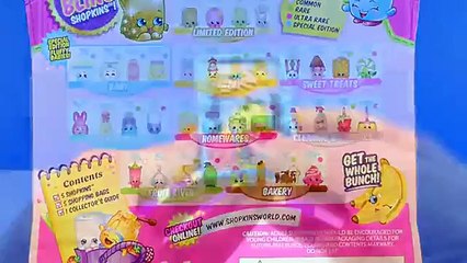 Descargar video: SHOPKINS 2 Crystal Glitz Fluffy Baby Surprise 12 Pack Shopkin Christmas 2014 Toys by DCTC