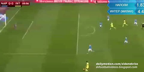 Pepe Reina Great Save - Napoli v. Inter - Coppa Italia 19.01.2016 HD