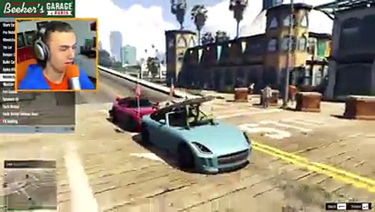 GTA  5 SHARK CAR MOD FUNNY MOMEMNTS