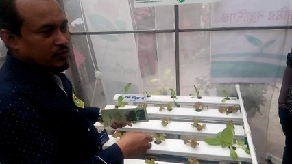 Hydroponic Circulation System || সবজি মেলা ২০১৬