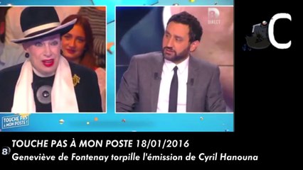 Geneviève de Fontenay torpille l'émission de Cyril Hanouna