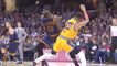 LeBron James Shoves Stephen Curry To Floor In Warriors Rout of Cavs