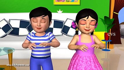 Learn Body Parts Song - 3D Animation English Nursery rhyme for children