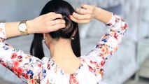 Double Chignon Torsadé Cheveux Tutoriel