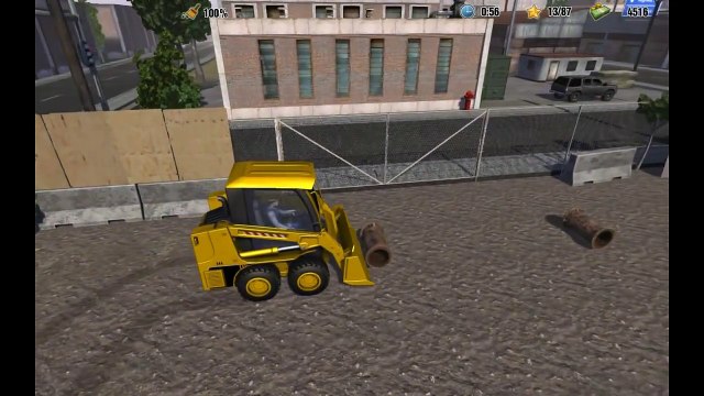 Рабочие машины Спецтехника для детей Развивающий мультик для детей.Мини бульдозер (спецтехника)