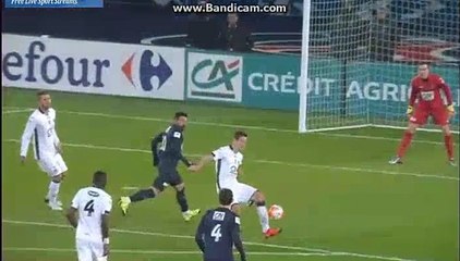 David Luiz Goal Paris Saint-Germain 1-1 Toulouse 19.1.2016 HD