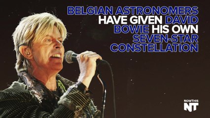 Astronomers Dedicate Constellation To Bowie