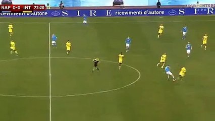 Stevan Jovetic Goal - Napoli 0 - 1 Inter - 19-01-2016