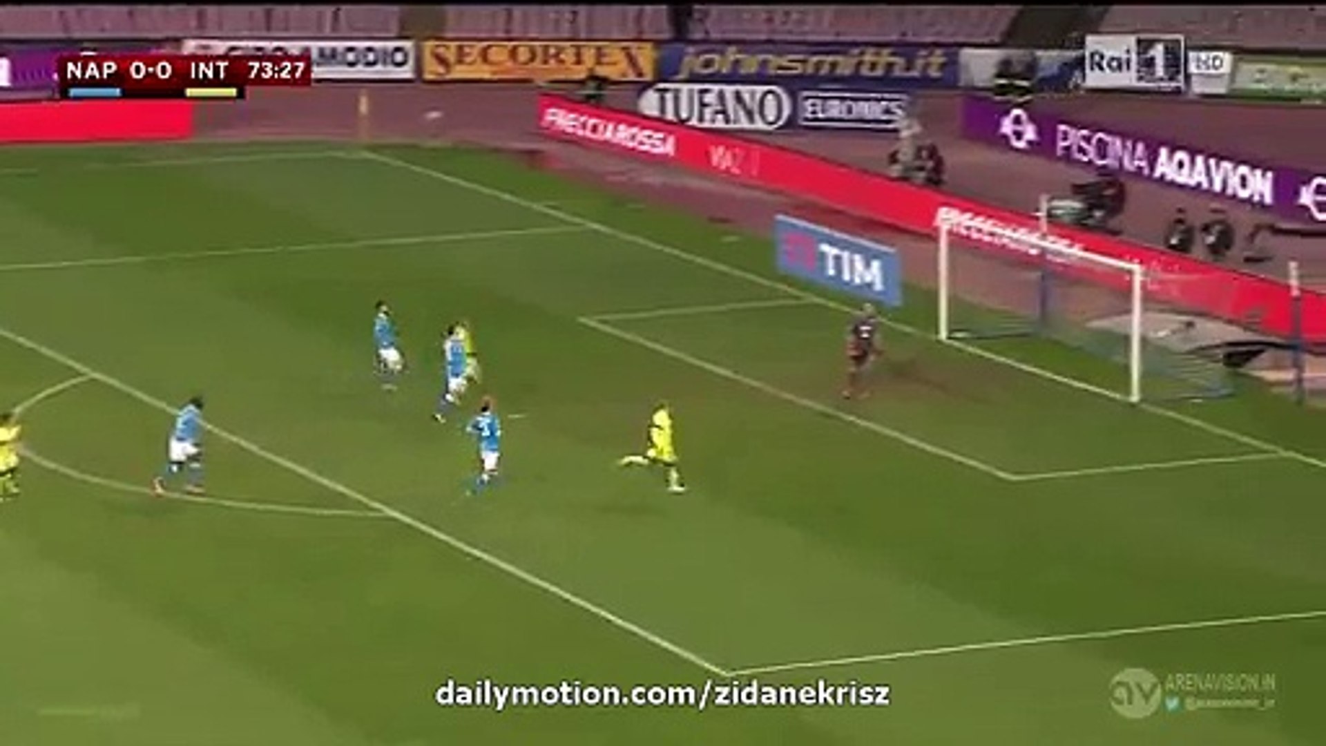 Stevan Jovetić Super Goal HD - Napoli v. Inter - Coppa Italia 19.01.2016 HD, image size:1920x1080