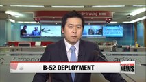 S. Korea, U.S. deploy B 52 strategic bomber over Korean Peninsula