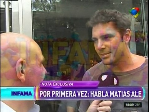 Pronto.com.ar- Habló Matías Alé